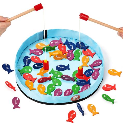 fishing game with magnets.